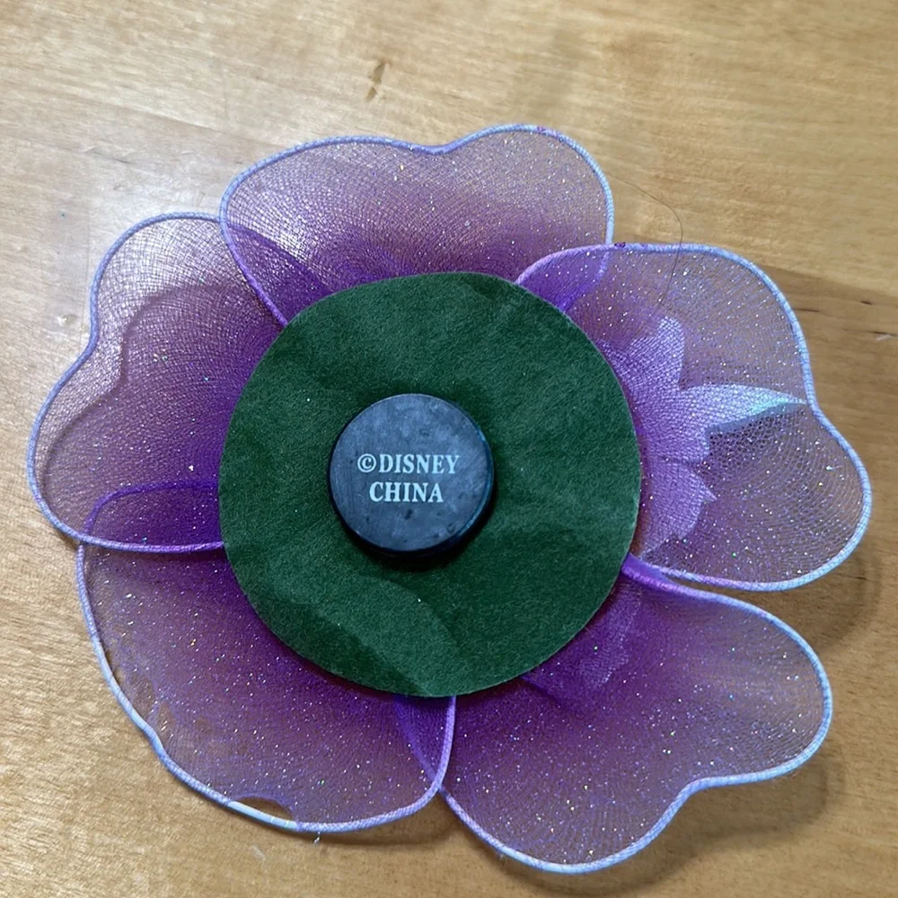Walt Disney World Tinker Bell Flower Magnetic Photo Frame Magnet Tinkerbell